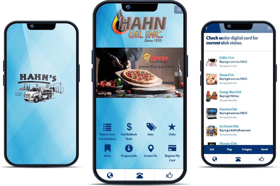 Hahn Oil mobile app